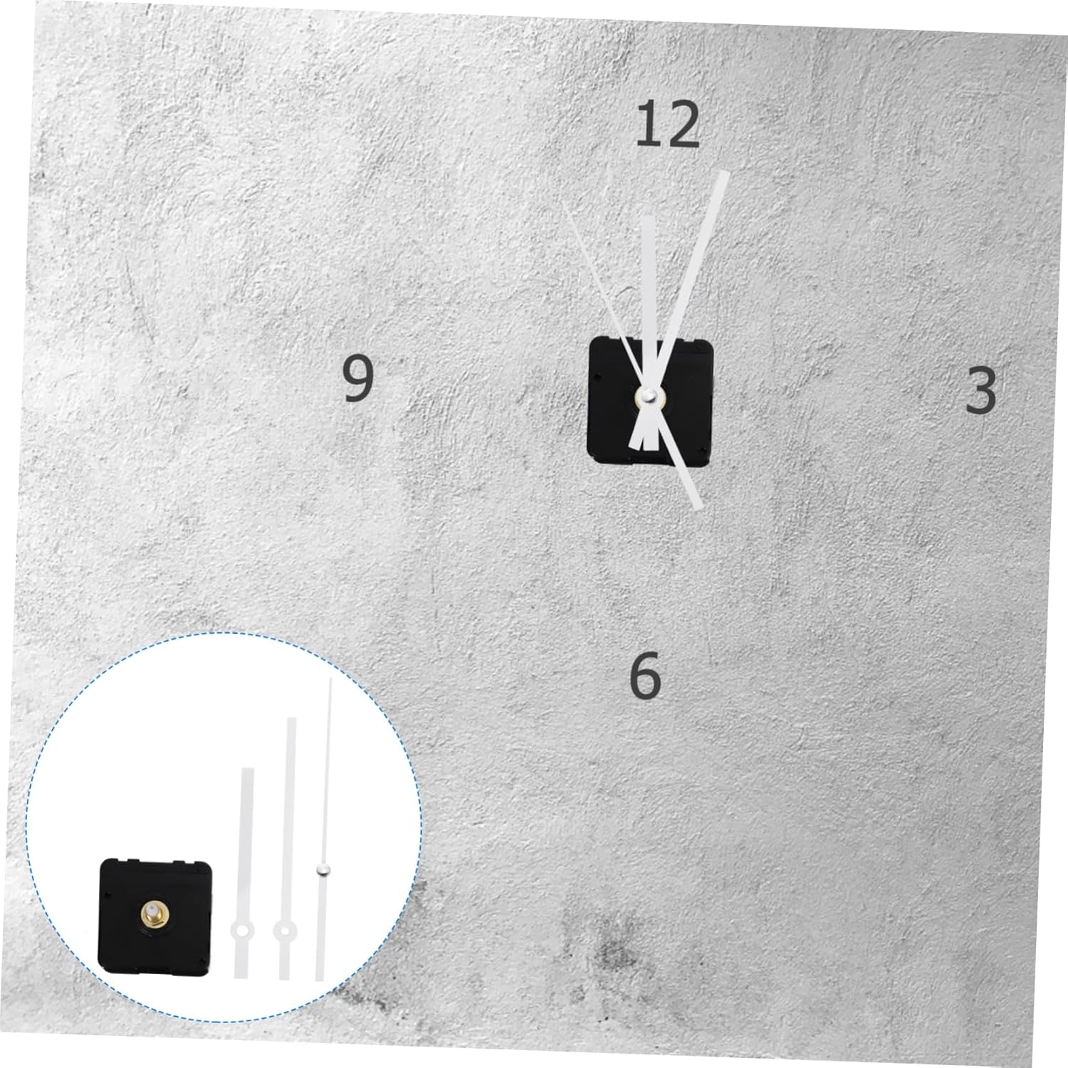 KONTONTY 2 Pcs DIY Noiseless Quartz Clock Movement Kit 1