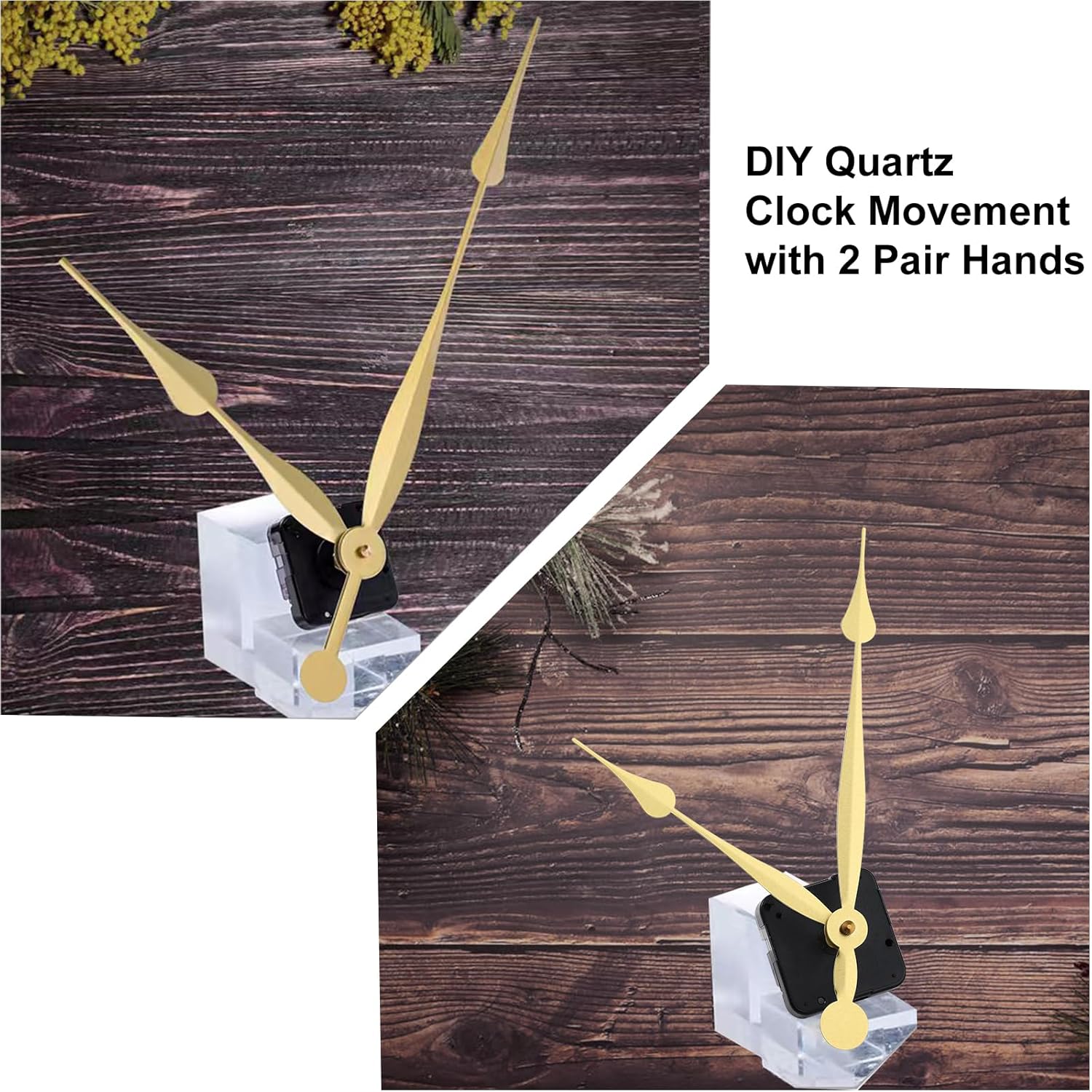 EMOON Clock Movement Mechanism Kit for Custom Repair