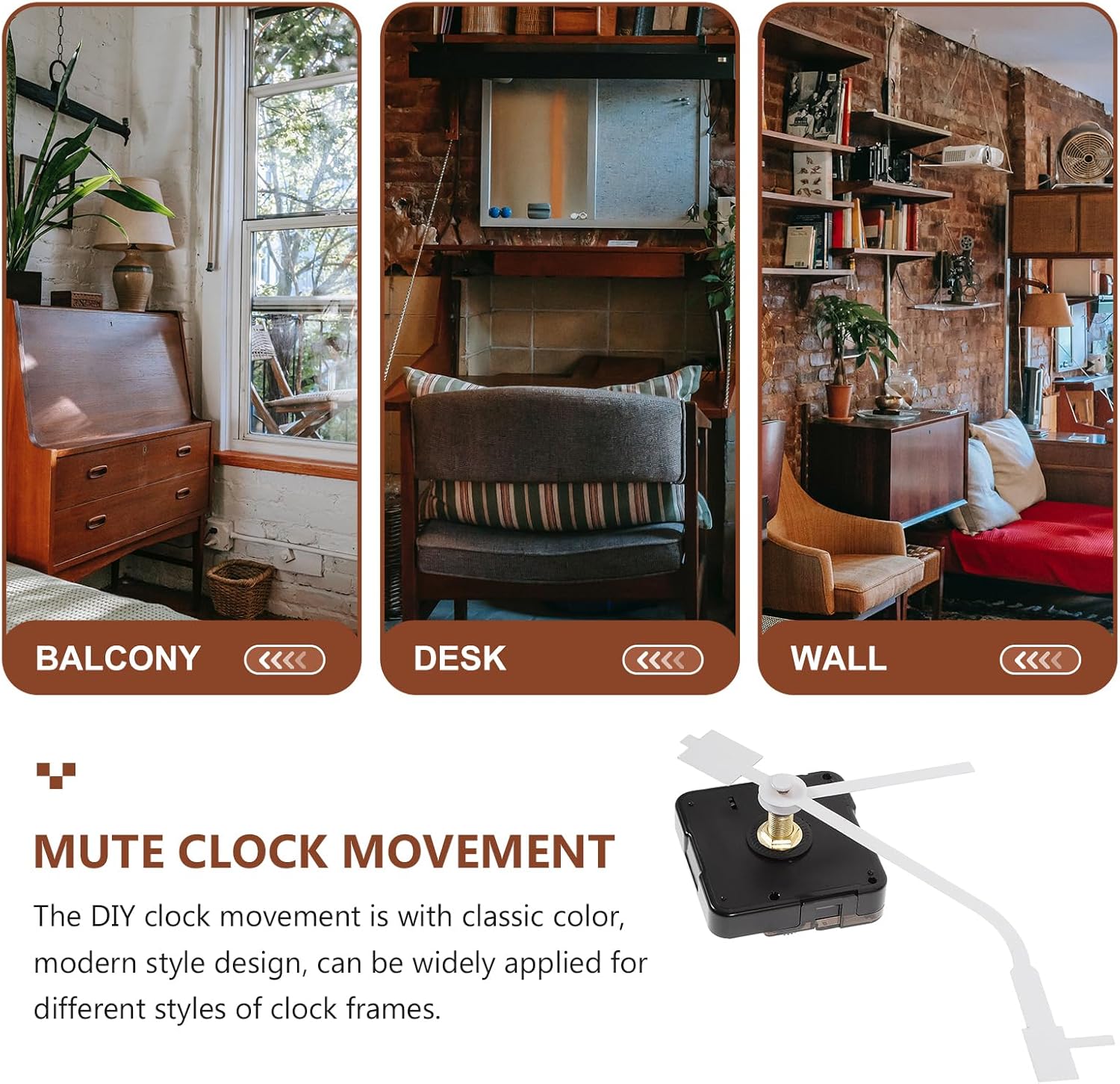 Plastic Clock Movement Kit