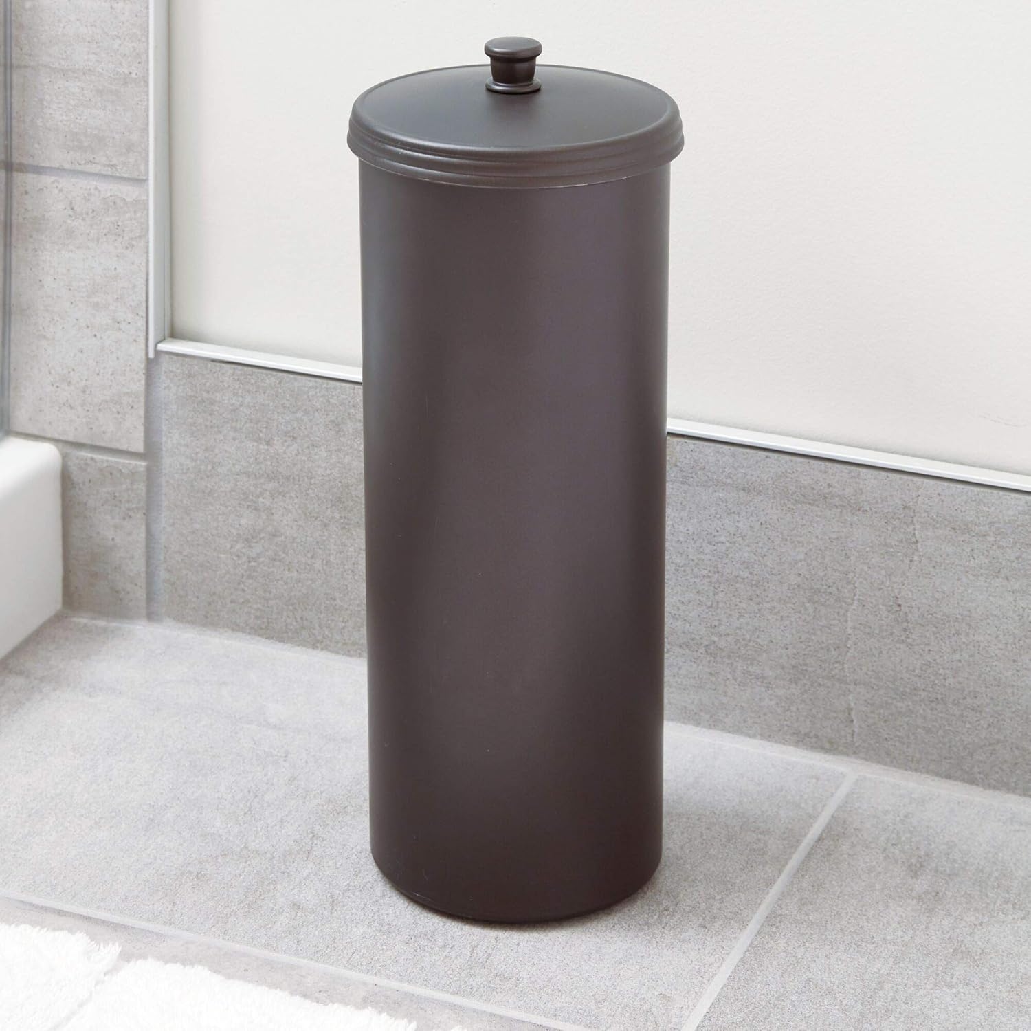 Organization Made Simple iDesign Plastic Toilet Tissue Holder Stand