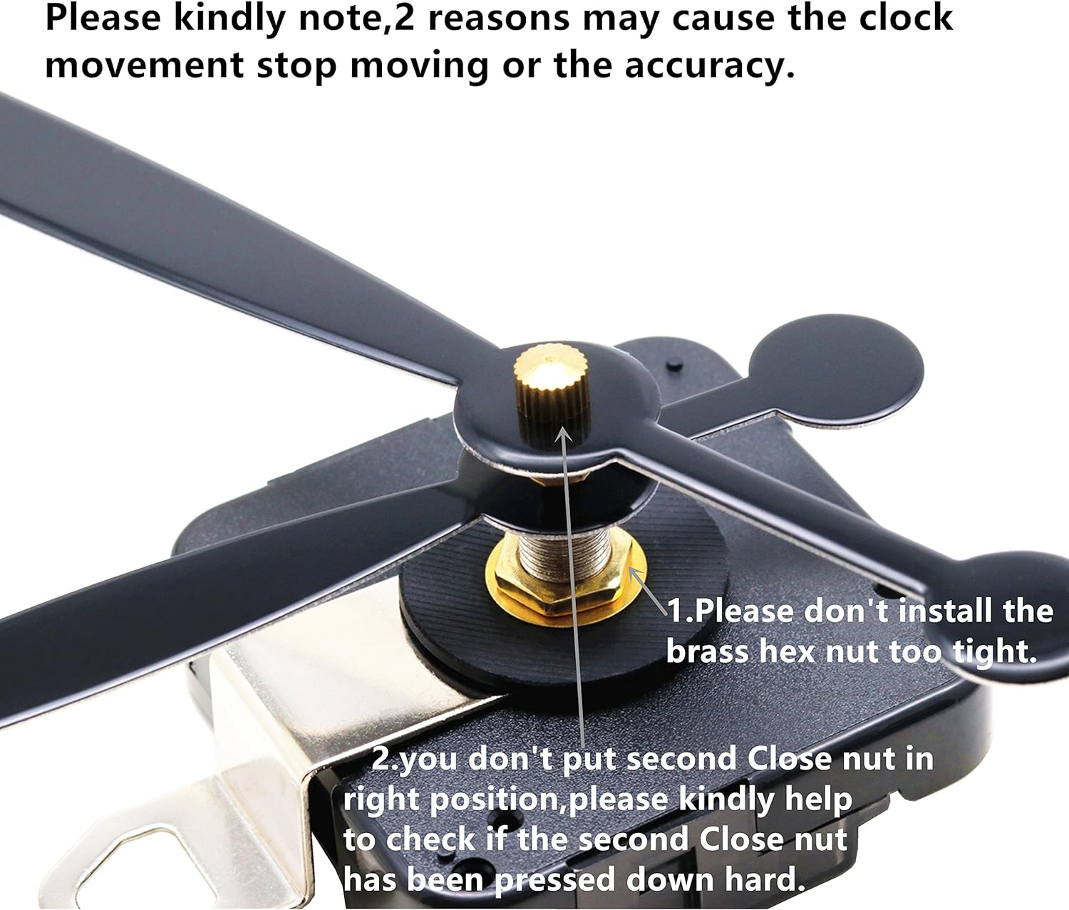 Premium Battery-Operated Clock Movement Parts for DIY Clocks