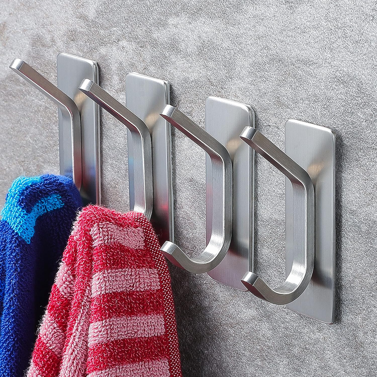 Durable Wall Towel Coat Hook 4-Pack